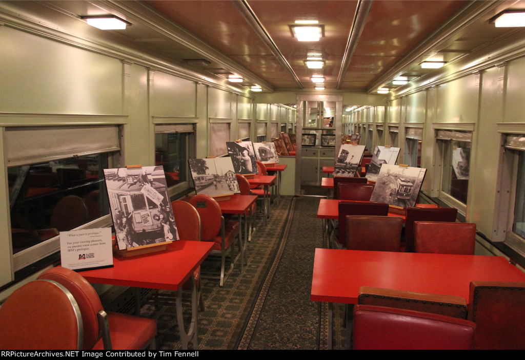 Early days of IRM set up in the L&N diner